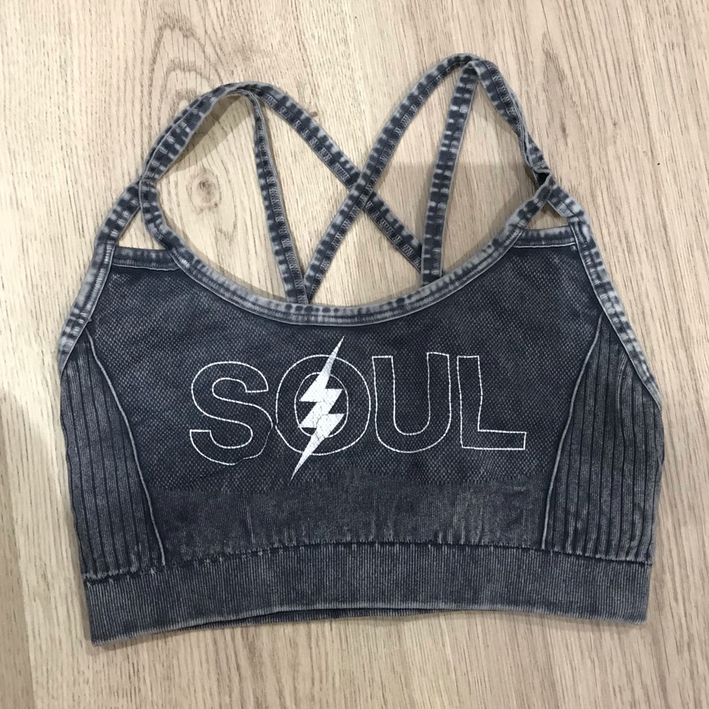 SoulCycle Bra in Gray